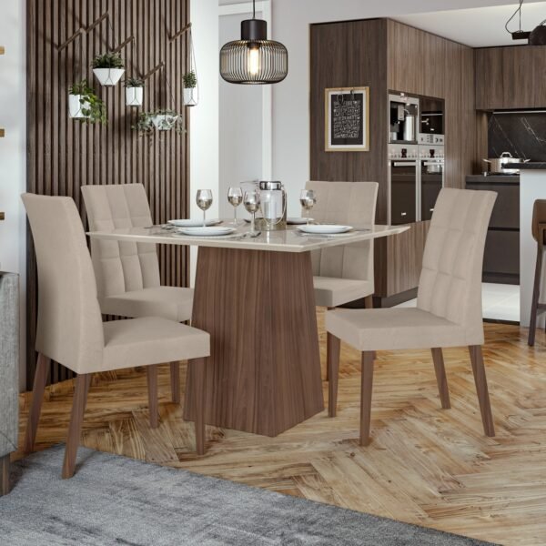 SET DE COMEDOR NEVADA 8 SILLAS - Imagen 3