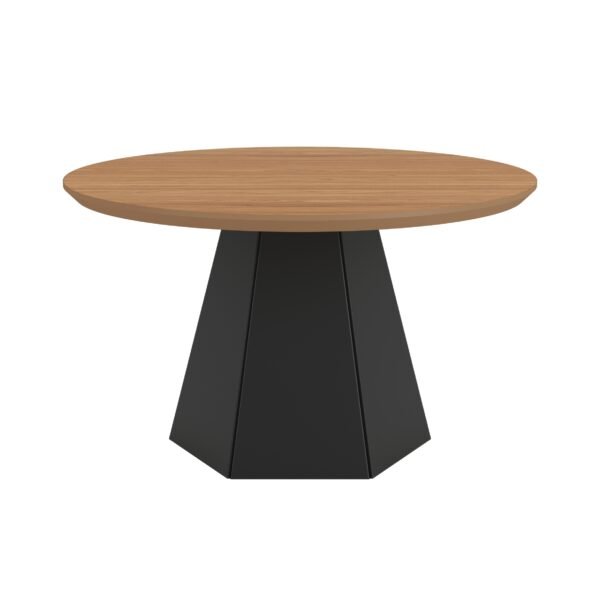 MESA DE CENTRO HEXAGONAL FREIJO / NEGRO MATE - Imagen 3