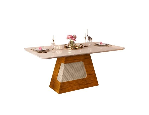 MESA DALA 1800×900 CURVO FREIJO TP OFF WHITE – FUNDO INFINITO