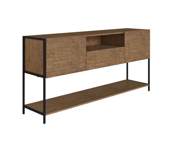BUFFET INDUSTRIAL 160 CM VERMONT/ NEGRO - Imagen 4