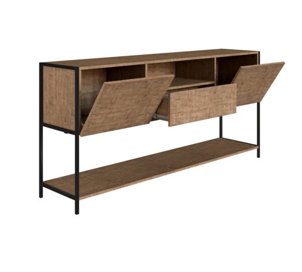 BUFFET INDUSTRIAL 160 CM VERMONT/ NEGRO - Imagen 3