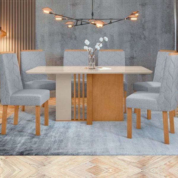 SET DE COMEDOR ASTRID 6 SILLAS - Imagen 3