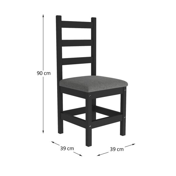SILLA LINO GRIS - Imagen 2