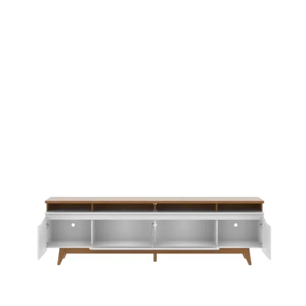 RACK FLYNT 1.8 ST BLANCO HUESO/ NATURAL - Imagen 3