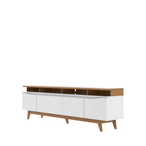 RACK FLYNT 1.8 ST BLANCO HUESO/ NATURAL - Imagen 2