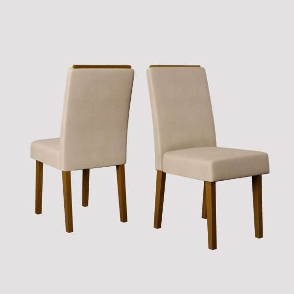 SILLA LUNA MEDIRA IPE/ LINHO SAARA