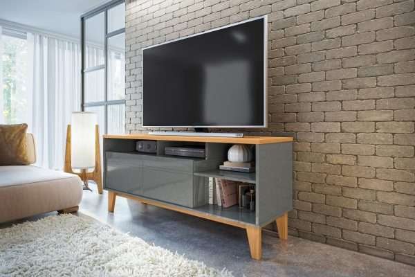 RACK TAURUS CON 2 PUERTAS PEAL GREY/TAUARI
