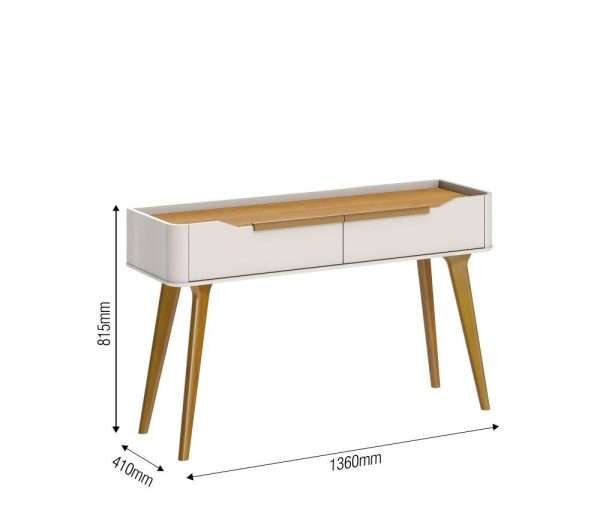 APARADOR ARC OFF WHITE/NATURE - Imagen 4