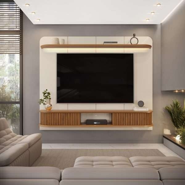 PANEL CAPRI OFF WHITE/FREIJO - Imagen 3