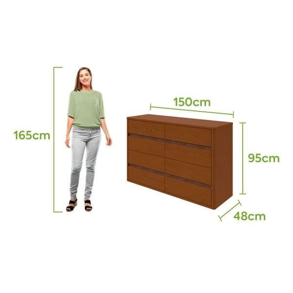 COMODA LEDER FRASSINO - Imagen 2