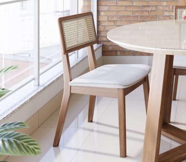 SILLA CLASSIC TELA LINHO / NATURE