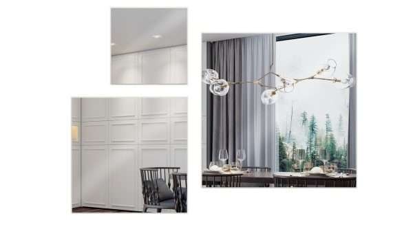 KIT PANEL DECORATIVO CUADRADO - ESPEJOS