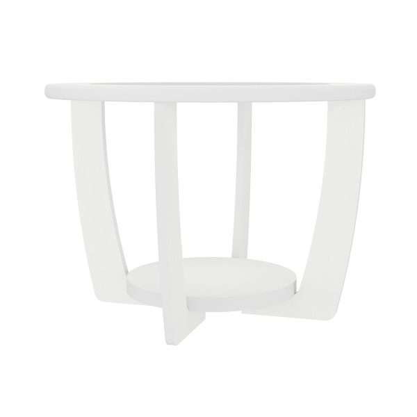 MESA DE CENTRO CURVE- BLANCO - Imagen 4