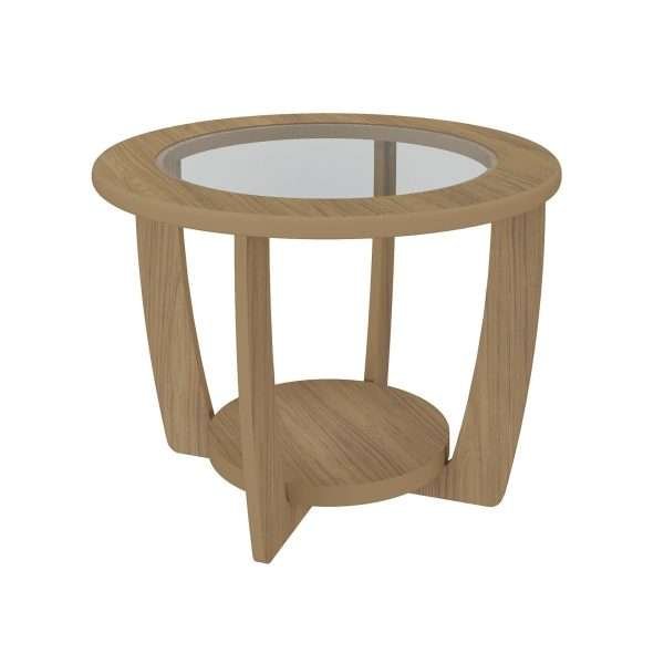 MESA DE CENTRO CURVE- ROBLE - Imagen 4