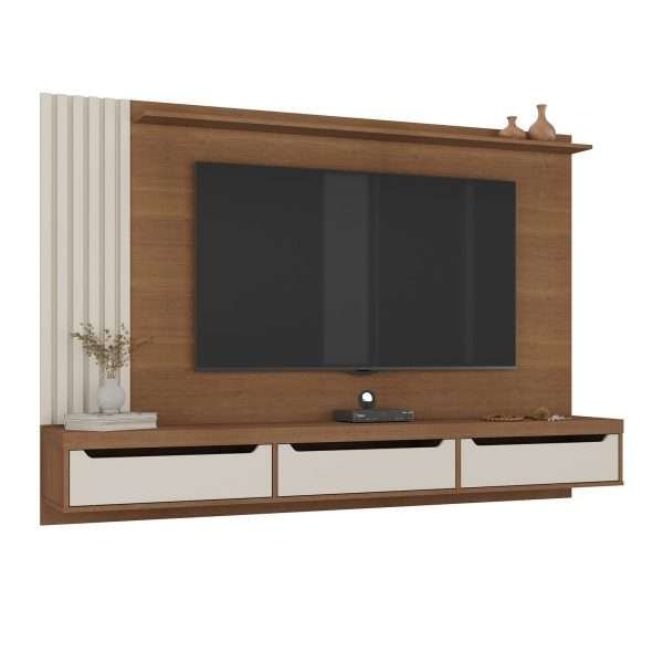 CENTRO ENT PANEL PRESENCE- CEREZO/ OFF WHITE - Imagen 5