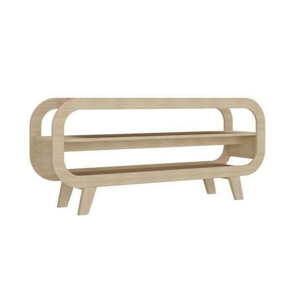 CENTRO ENT RACK THEO- NATURALE - Imagen 4