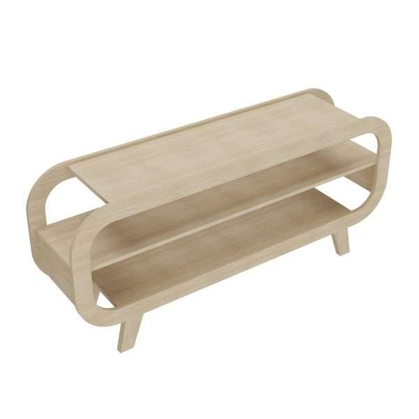 CENTRO ENT RACK THEO- NATURALE - Imagen 3