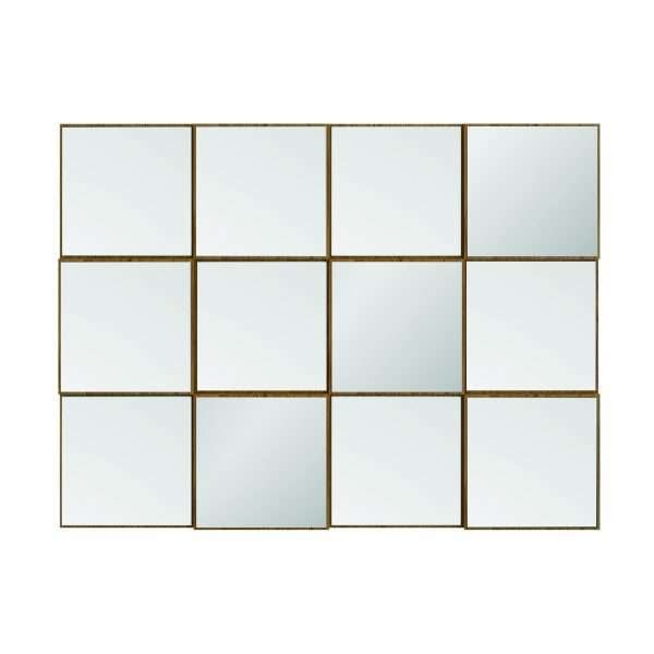 PANEL DE PARED 100CM - FREIJO/ESPEJOS - Imagen 3