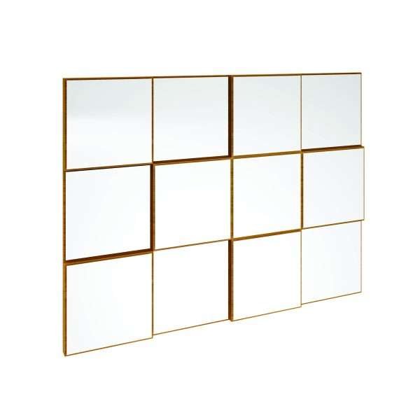 PANEL DE PARED 100CM - FREIJO/ESPEJOS - Imagen 4