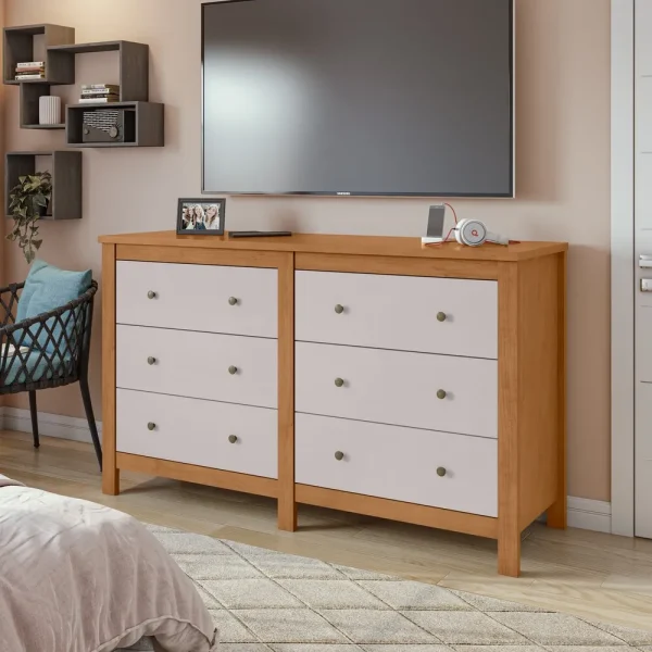 GAVETERO HORIZONTAL MAGGIORE AMENDOA CLEAN/OFF WHITE