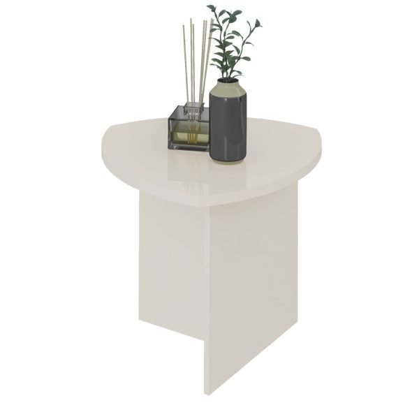 MESA LATERAL DELTA- OFF WHITE - Imagen 8
