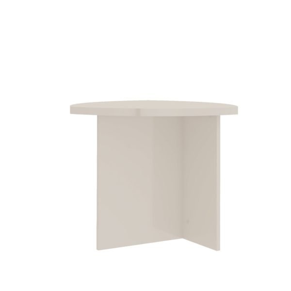 MESA LATERAL DELTA- OFF WHITE - Imagen 6
