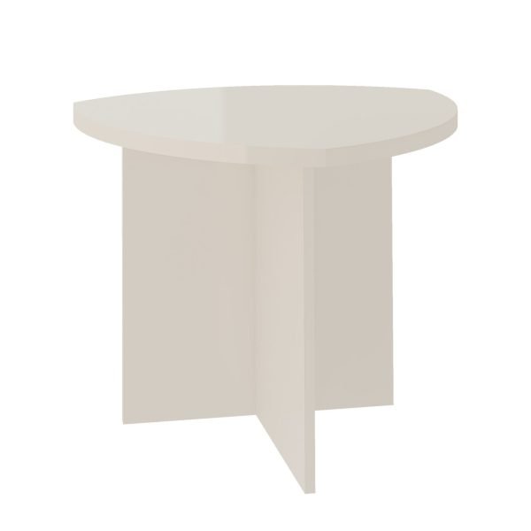 MESA LATERAL DELTA- OFF WHITE - Imagen 5