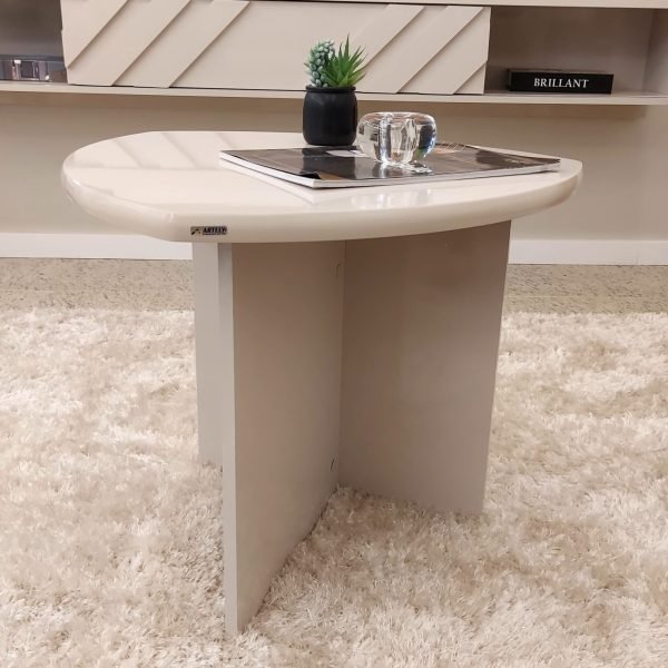 MESA LATERAL DELTA- OFF WHITE