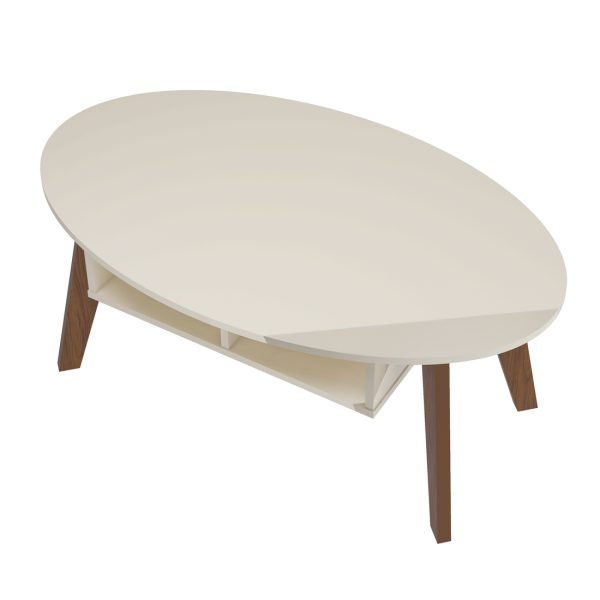 MESA DE CENTRO DIVA OFF WHITE/ CEDRO - Imagen 8