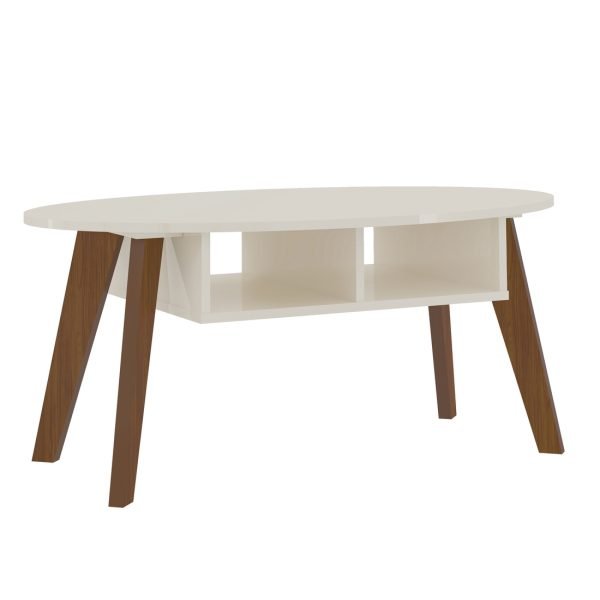 MESA DE CENTRO DIVA OFF WHITE/ CEDRO - Imagen 9