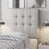 ESPALDAR IMPERIAL BLANCO CAMA TWIN