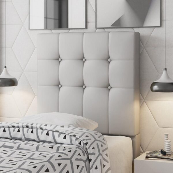 ESPALDAR IMPERIAL BLANCO CAMA TWIN