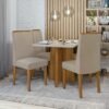 MESA CELEBRARE 120 CM ROVERE NATURAL/ BLANQUECINO