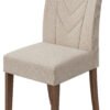 SILLA  ATACAMA LINO RINZAI BEIGE/ COLOR ROBLE NATURAL