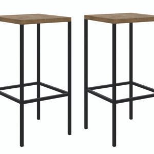 KIT DE TABURETES (2UND) VERMONT/NEGRO