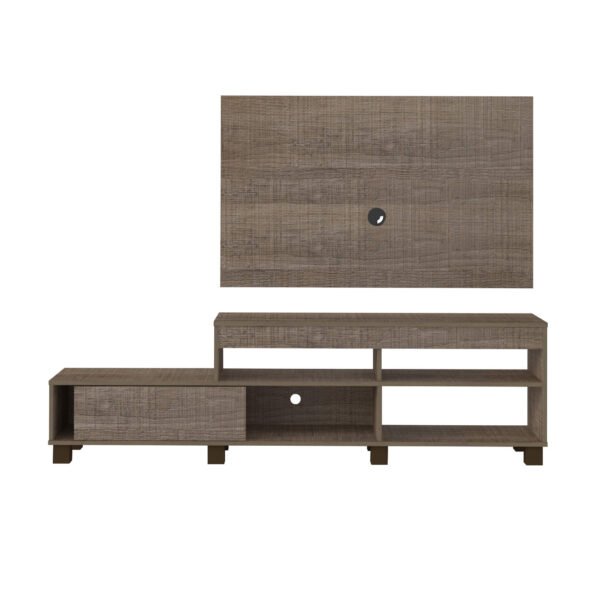 RACK CON PANEL EVER CINNAMON