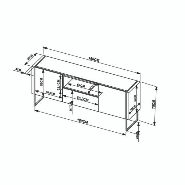 BUFFET THRASSUS/MANH/NEGRO