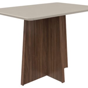 MESA CELEBRARE 120 CM  ROBLE NATURAL/ BLANQUECINO