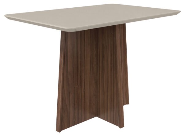 MESA CELEBRARE 120 CM  ROBLE NATURAL/ BLANQUECINO