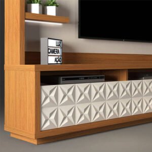 HOME CAVALLI COM LED 3D  ARRAIA CINAMOMO AVELA/OFF WHITE