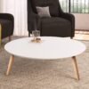 MESA DE CENTRO BLANCO