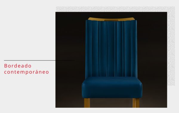 SILLA ISIS MADERA IPE/ LINHO SAARA