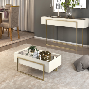 MESA DE CENTRO PILAR OFF WHITE