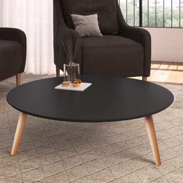 MESA DE CENTRO NEGRO