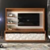 HOME CAVALLI COM LED 3D  ARRAIA CINAMOMO AVELA/OFF WHITE