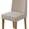 SILLA EXCLUSIVE TERCIOPELO CREMA NATURAL/ ROVERE NATURAL