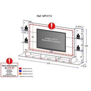 PANEL BRAGA PLUS NEGRO