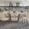 MESA APOGEU 170 CM ROBLE NATURAL/BLANQUECINA
