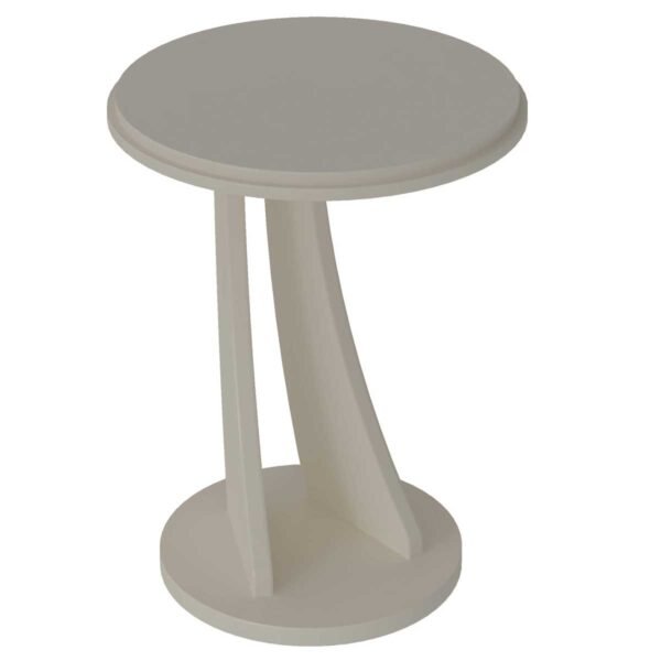MESA LATERAL TUTTI BLANCO HUESO