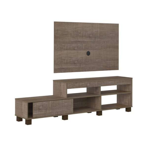RACK CON PANEL EVER CINNAMON